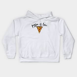 Pizza is Love Kids Hoodie